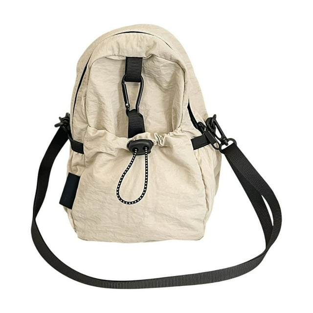 Ohufall Leisure Commuting Shoulder Bag - Large Capacity Crossbody Backpack, Multifunctional Sturdy Practical Waterproof Travel Essentials