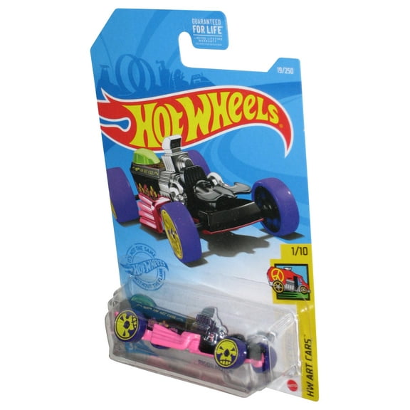 Hot Wheels HW Art 1/10 (2020) Black & Pink Rigor Motor Car 19/250