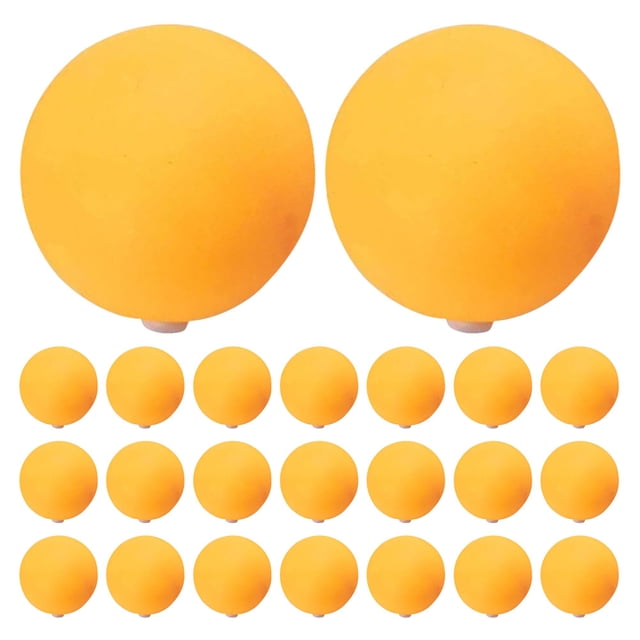 30pcs Training Table Tennis Balls With Silicone Plug For Precise Pong Training Punched Balls With Holes For Enhanced Performance