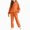 Orange, variant on Caqnni 13-14 Years Baby Girl Clothes Sets, 2pcs Autumn Long Sleeve Clothes Outfits Toddler Girl Sweater Sets A183-Khaki