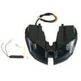 thumbnail image 2 of Lámpara de Freno Trasero de la Motocicleta, Señal de Motocicleta LED Trasero IP67 IP67 Interación Súper Brillante para Modificar, 2 of 7