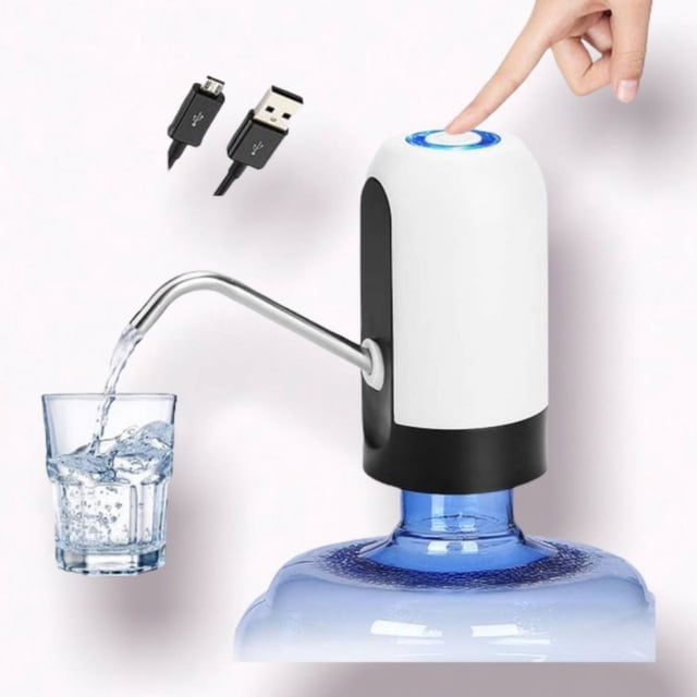 Dispensador de agua recargable USB inalámbrico inteligente 5W 800/1200m