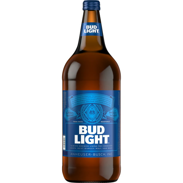 Bud Light Beer 40 Fl Oz Bottle 4 2 Abv Walmart Com Walmart Com