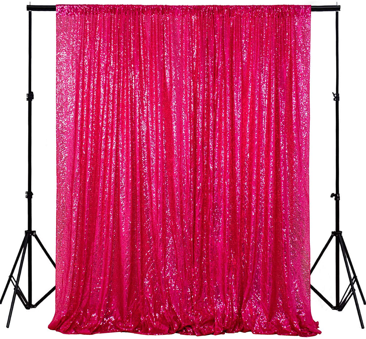 4ftx6ft Sequin Backdrop Curtain Wedding Party Photo Booth Stage Background Decor 
