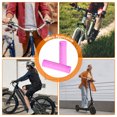 thumbnail image 6 of Uxcell 4pcs Bike Handlebar Grips Non-Slip Rubber Mushroom Grip Fit 7/8" Bars, Pink, 6 of 6