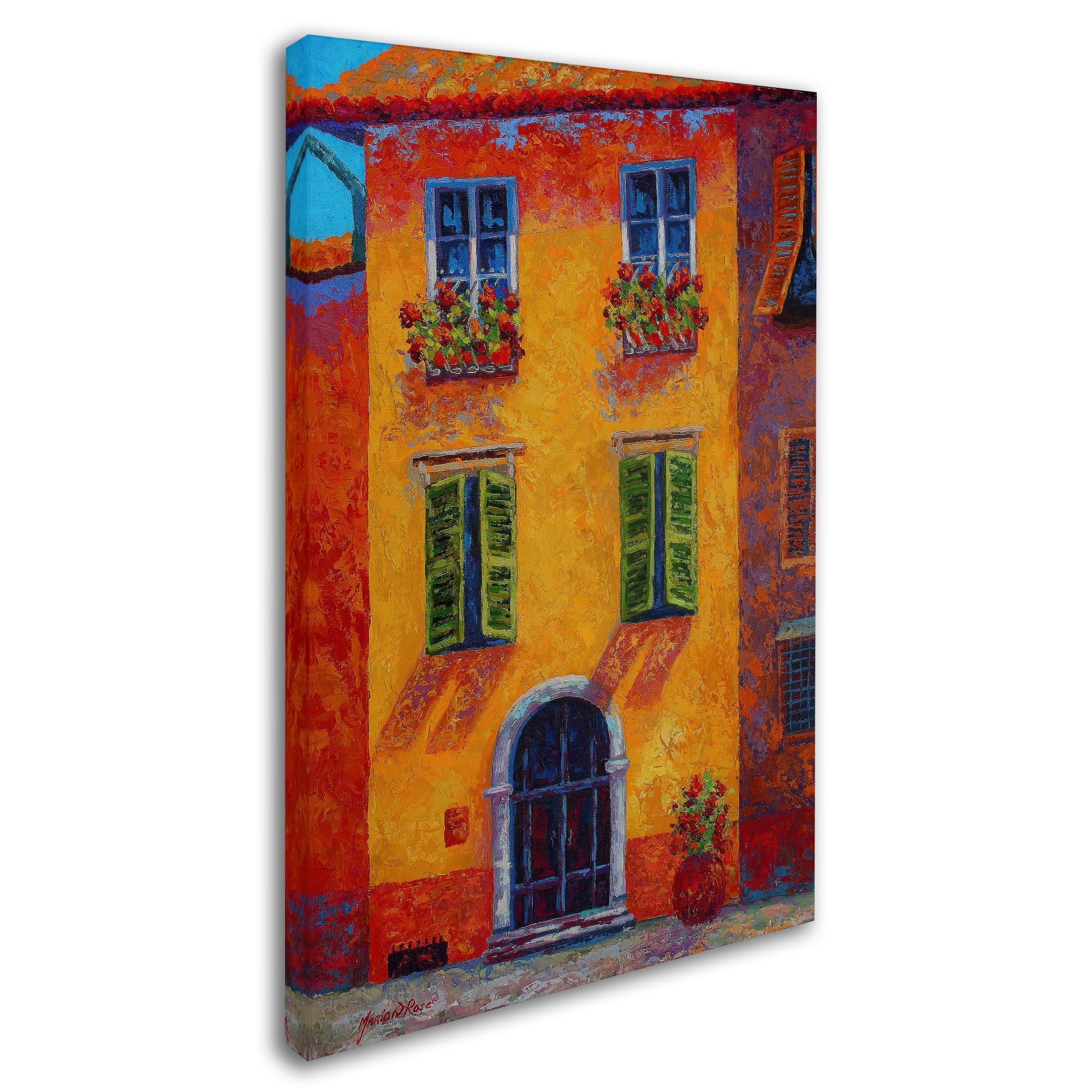 Trademark Fine Art 'Siena III' Canvas Art by Marion Rose
