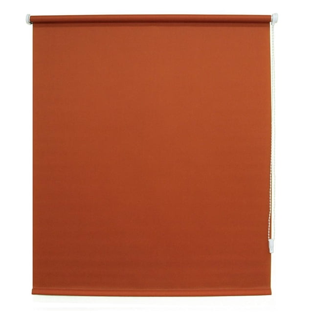 Persiana Deco 150 x 180 cm Enrollable Traslucida Anaranjada