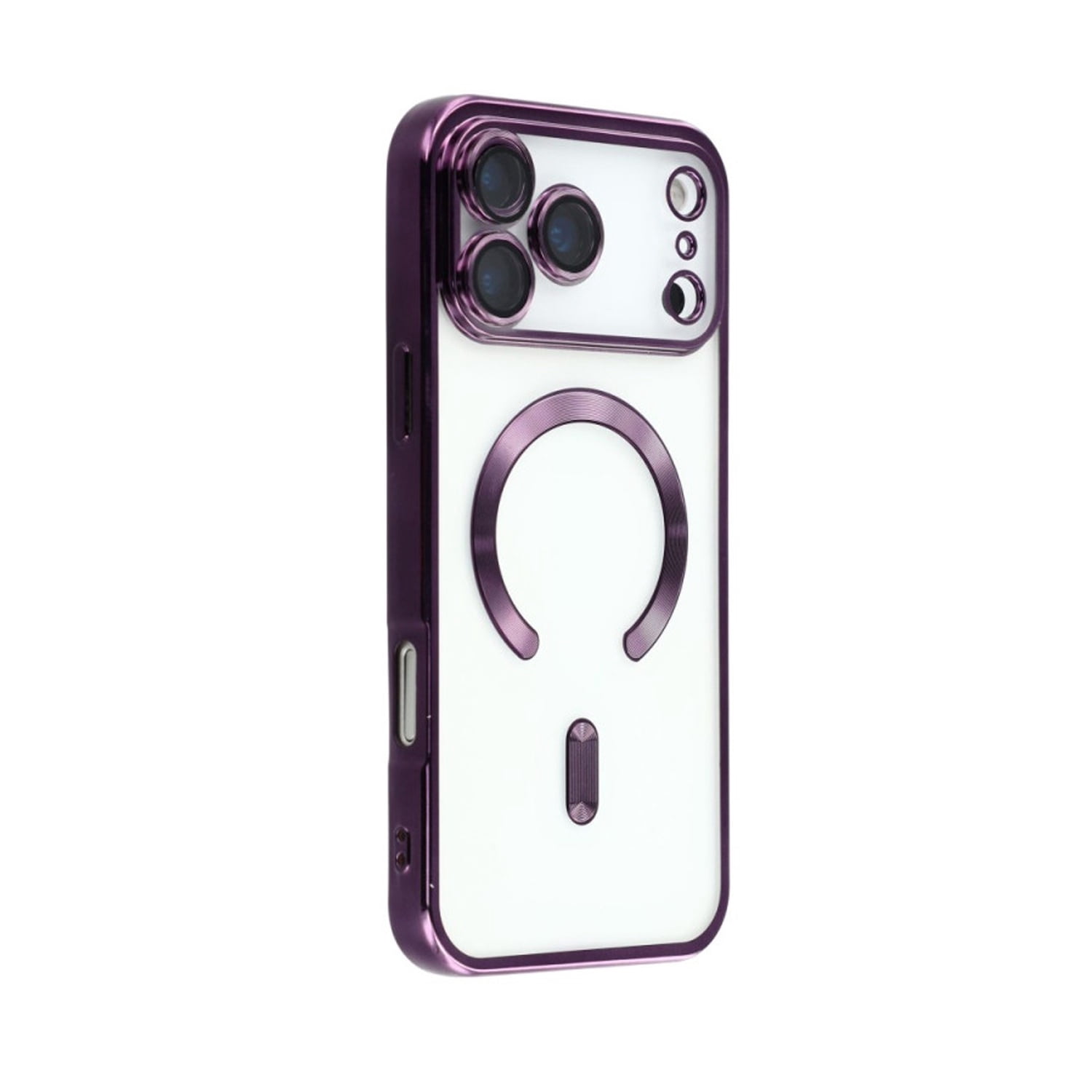 Vivid Transparent Case with MagSafe for iPhone 17 Pro Max - Purple