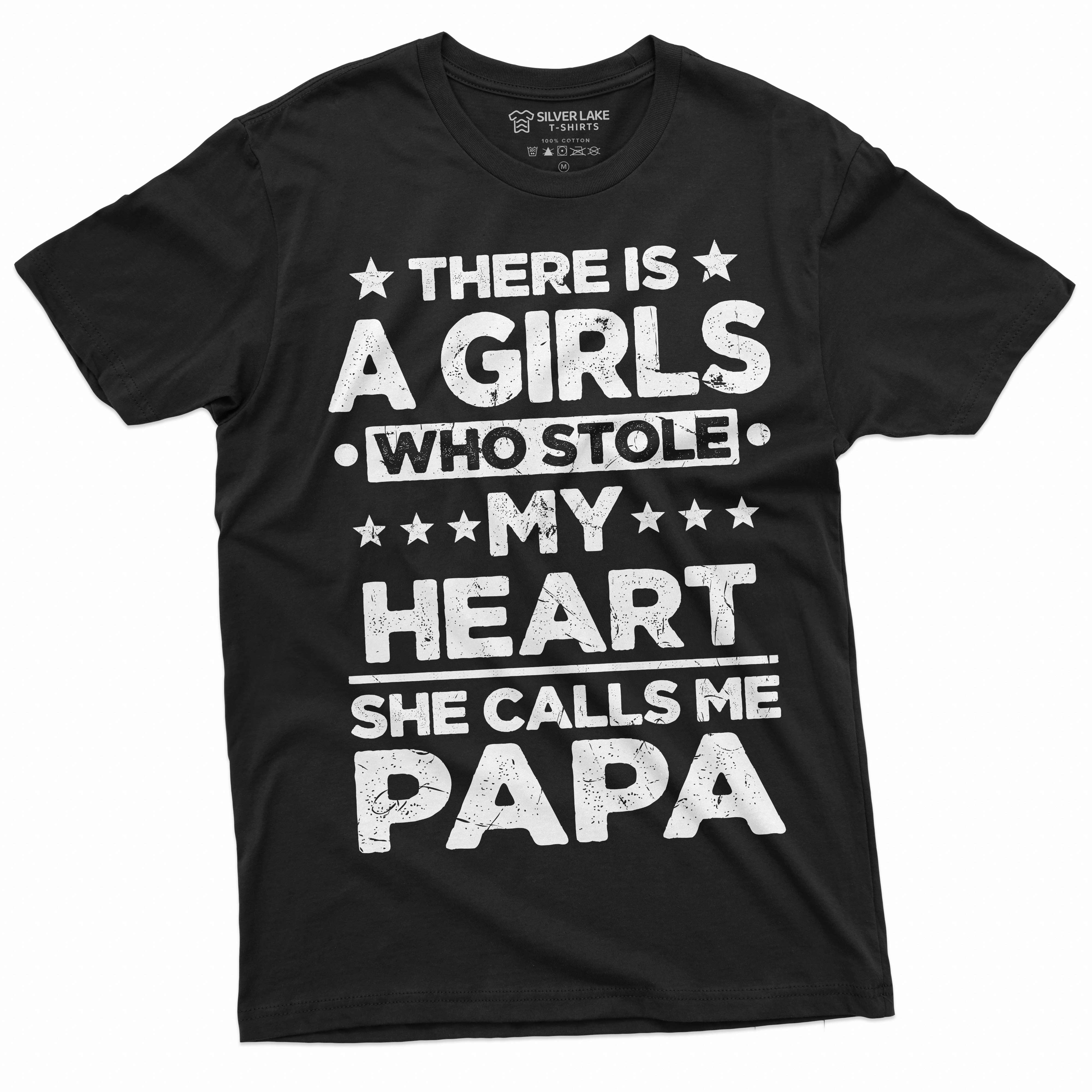 Schlüsselanhänger & Halskette Set – "This Girl Stole My Heart", Geschenk Für Papa