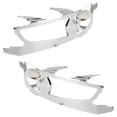 thumbnail image 2 of Pair Front Fog Light Trim Bezel Set Chrome Compatible with 2008-2013 Buick Enclave Base 3.6L (12-13) CX 3.6L (08-11) CXL (08-11) V6 LLT LFX GM2599108 25878271 25878272 GM2598108, 2 of 2