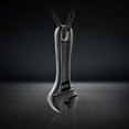 thumbnail image 3 of Wrench Urn Necklace for Ashes for Women Men Ashes Holder Stainless Steel Hammer Cremation Jewelry for Ashes Pendant, 3 of 5