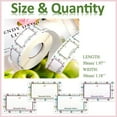 thumbnail image 3 of Waterproof & Oil-Resistant Synthetic Paper Adhesive Date Labels, B Style - 50x30MM, 500 Pieces | Strong Adhesion, Easy Peel & Stick Application | Secure Attachment, No Curling/Lifting/Peeling | Clean, 3 of 5