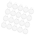 thumbnail image 5 of Raindrops 60-Pack Round Aluminum Rimmed Key Tags with Writable Paper and Split Rings for Car and Door Key Identification, 5 of 8