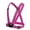 Hot Pink, variant on Toptie Wholesale Reflective Running Vest High Visibility Adjustable Elastic Safety Vest-Hot Pink-1 Pc