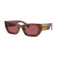 thumbnail image 2 of Miu Miu 0MU 09WS Rectangle Sunglasses, 2 of 6