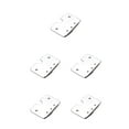 thumbnail image 3 of Langgg 3 String Tailpiece Replace Parts Music Instrument Part Guitars Accessories As shown 5Set, 3 of 6