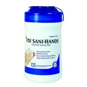 Sani Hands Alc Antimicrogel Hand Wipes 135 per canister