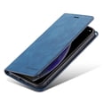 thumbnail image 3 of iPhone XS Max Wallet Case iPhone XS Max Luxury PU Leather Case, Book Folding Flip Retro Case with Kickstand, [RFID Blocking] Credit Card Slot Magnetic Closure Protective Cover, Blue, 3 of 8