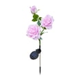 thumbnail image 2 of Hometravel Solar Faux Flower Stake Lights, Waterproof LED Artificial Rose Garden Decor, Auto On/Off Landscape Lighting for Patio and Yard, 2 of 8