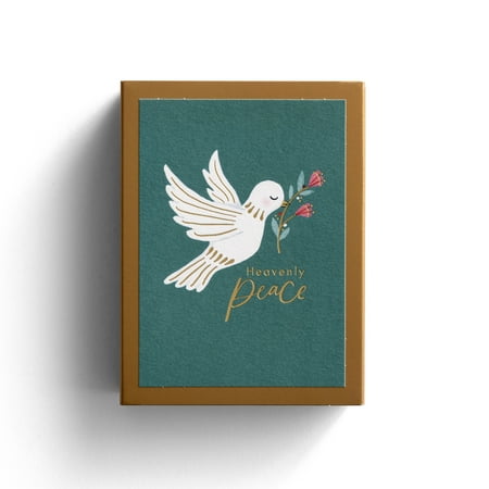 

DaySpring Studio 71 Hevenly Peace Christmas Cards 18 Matchbox Dove Christmas Cards with Envelopes NLT