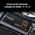 thumbnail image 2 of Customized RAM Heatsink Dual-Layer Graphene Memory Card Radiator Universal DDR5 DDR4 DDR3 DDR2 Laptop PC SSD Cooler Thermal Pad RAM Customized, 2 of 6
