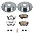 thumbnail image 3 of PowerStop Rear Z26 Street Warrior Carbon-Fiber Ceramic Brake Pad and Drilled and Slotted Rotor Kit Fits: HONDA Select Models K6172-26, 3 of 9