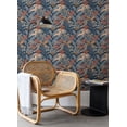 thumbnail image 2 of InHome Yara Blue Peel and Stick Wallpaper, 2 of 4