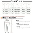 thumbnail image 2 of Wycnly Womens Cargo Pants Elastic Waist Long Pants for Women Fall Lightweight Cotton Linen Plus Size Pants Casual Solid Drawstring Straight Leg Pocket Pants Trousers Fall, 2 of 2