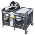 thumbnail image 1 of Baby Trend Lil Snooze Deluxe II Nursery Center - Diamond Geo, 1 of 8