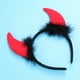 thumbnail image 5 of EeaseMX Diadema con orejas de animales para niños, para fiesta, cosplay, disfraz, tocado (diablo), 5 of 7