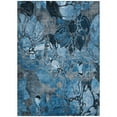 thumbnail image 2 of Addison Rugs Chantille Indoor/Outdoor Transitional Floral Blue Washable Rectangle Rug, 5' x 7'6", 2 of 6