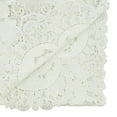 thumbnail image 3 of Fennco Styles Elegant Lace Floral Design Tablecloth 67 x 155 Inch - White Table Cover for Everyday Use, Banquets, Wedding and Special Occasion, 3 of 3
