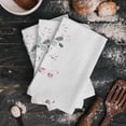 thumbnail image 3 of Valentine'S Day Pink Rose Flower Plant Microfiber Towel Absorbent Kitchen Cleaning Cloth Dish Towel Household Cleaning Towel, 3 of 6