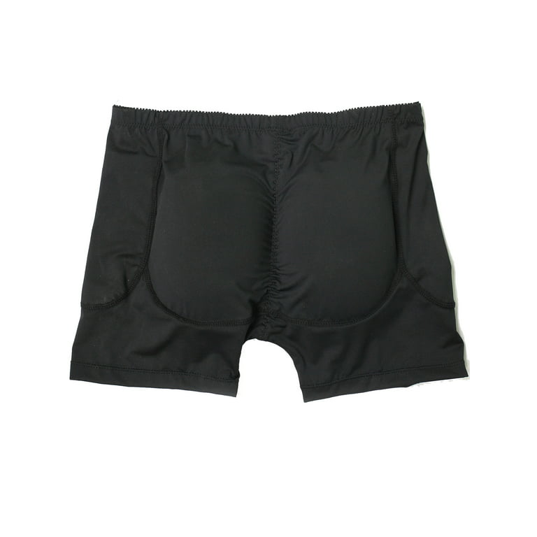 Men's Padded Shorts Boxer Underwear Tummy Control Shapewear Enhance Butt  Lifter Briefs 
