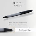thumbnail image 2 of Boligrafo Cross Calais AT0112-26 Punta Media Tinta Negra con Caja de Lujo, 2 of 5