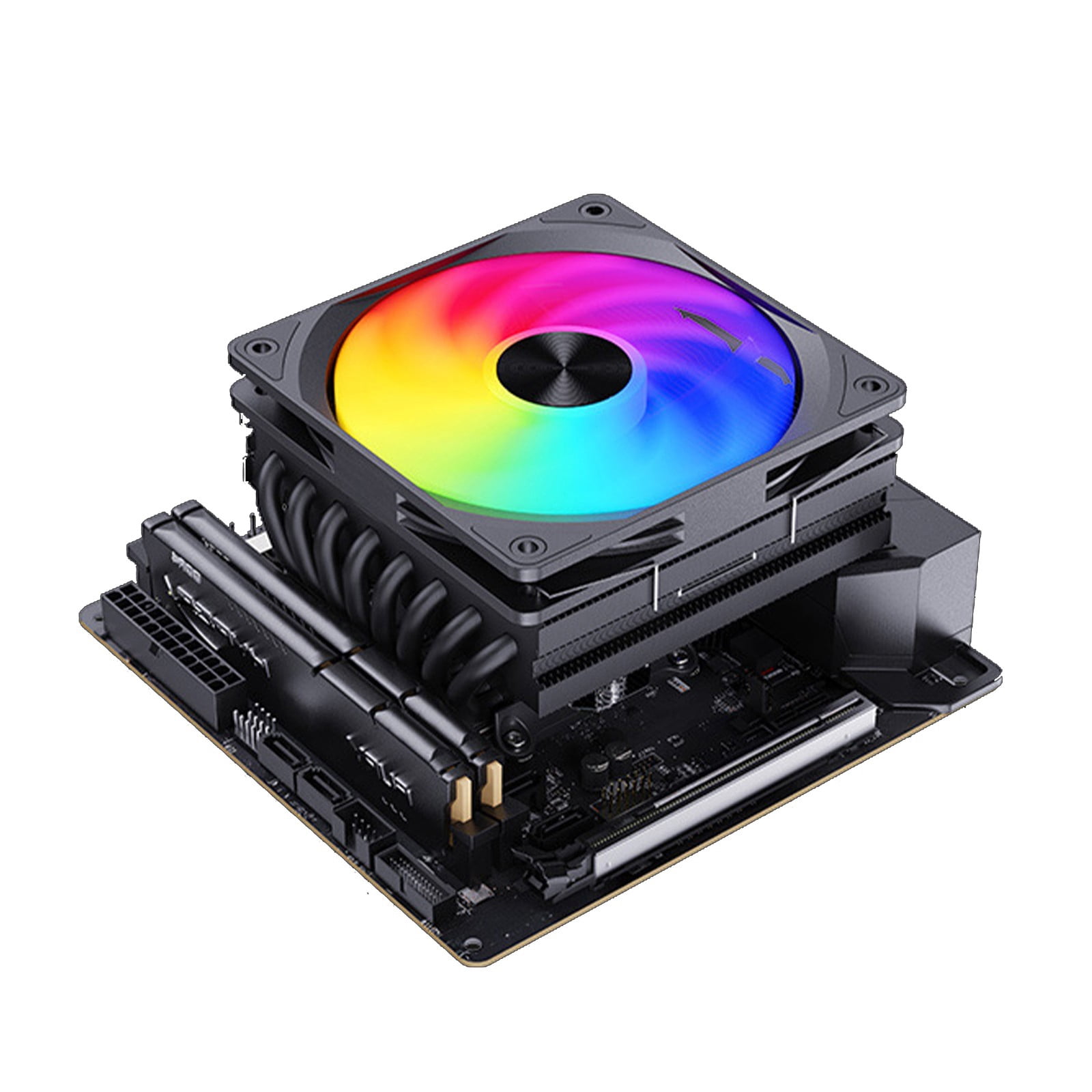 UT75 8 Coppers Heatpipe CPU Coolers with Innovative Down Press for Effective Heat Reduction
