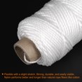 thumbnail image 4 of Uxcell Braid Nylon Mason Line White 50M/164 Feet 2MM Dia for DIY Projects, 4 of 6