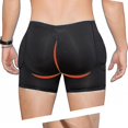 thumbnail image 4 of Men Butt Lifter Shapewear Enhancing Hips Padded Underwear Boxers（apricot,M）, 4 of 4