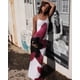thumbnail image 5 of Vestido ajustado con estampado Floral para mujer, maxivestido elegante de cintura alta con espalda descubierta y tirantes finos, ropa de calle para vacaciones de verano y fiesta, 5 of 5