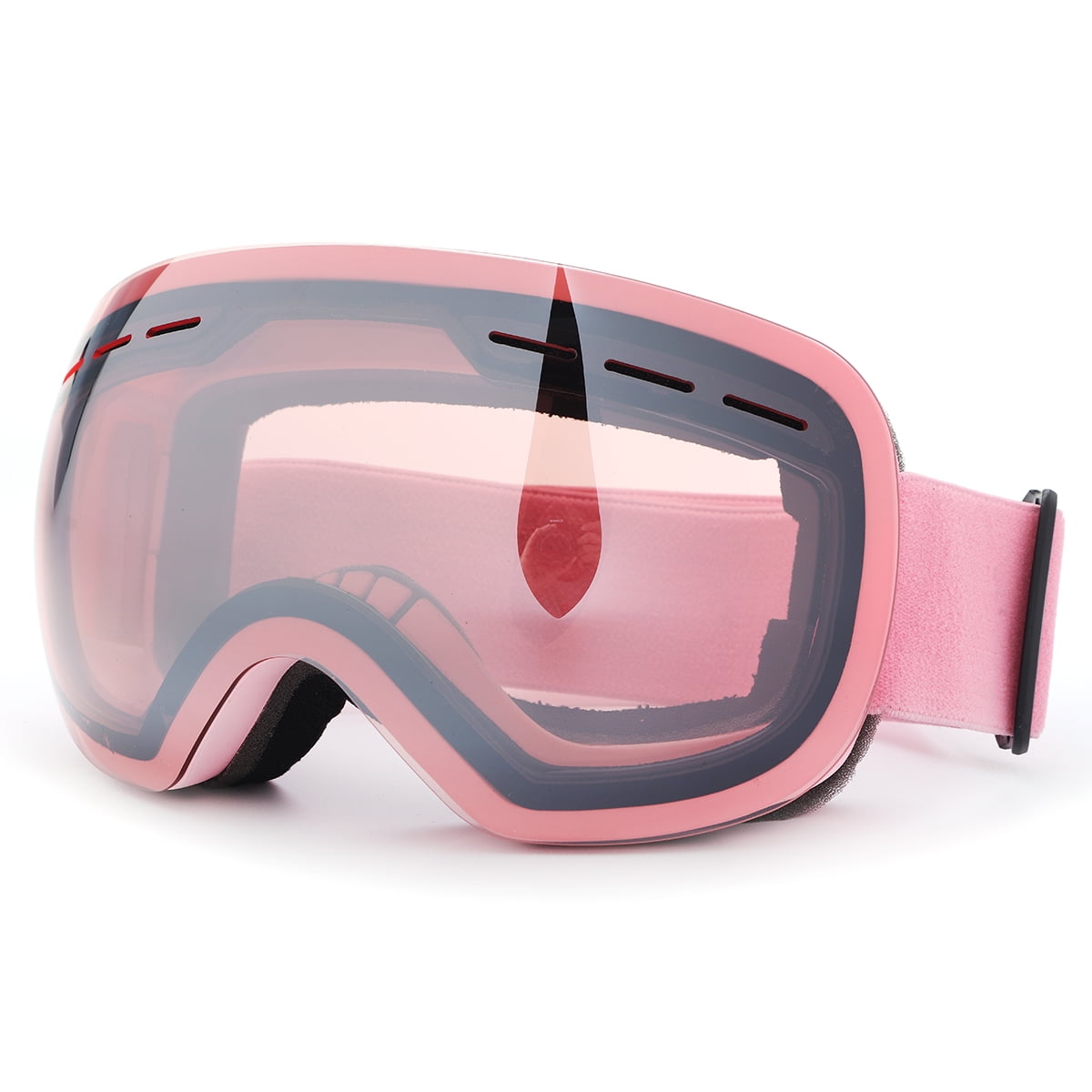 UV Protection Anti Fog Ski Goggles,Double Layer Large Spherical Snow