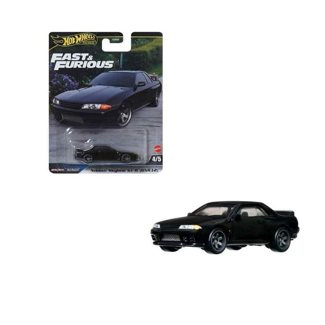 Vehículo de Colección Hot Wheels F&F Nissan Skyline GT-R Premium