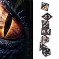 thumbnail image 4 of Resin Dice Set, Anti Scratches Smooth Rotation Card Games Dice Smooth Resin Crystal With Storage Box For Table Games, 4 of 8