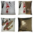 thumbnail image 1 of EREHome Snowman Pillow Case Home Decor Cushion Cover 20x30 Inch, 1 of 2