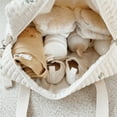 thumbnail image 3 of Qarigey Bolsa de maternidad ligera y duradera de algodón, fácil de llevar, fácil de limpiar, bolsas de mamá para bebé Bolsas de mensajero y de hombro tulipanes, 3 of 6