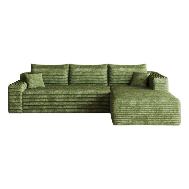 103" Cloud Sectional Sofa, Modern L-Shaped Modular Couch with Chaise Lounge, Minimalist Comfort Deep Seat Sofa for Living Room, Apartment, Bedroom, No Assembly Required