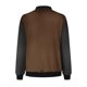 thumbnail image 5 of Chaquetas y abrigos casuales sin capucha de manga larga para mujer Sudadera holgada de manga larga con cremallera Chaqueta informal de béisbol de punto grueso Chaqueta de poliéster para mujer, 5 of 5