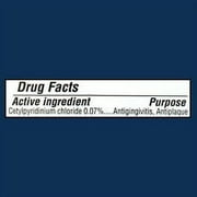 Equate Alcohol-Free Multi-Action Antiseptic Oral Rinse, Zesty Mint, 1 L