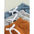 thumbnail image 6 of Hirigin 3-Pack Toddler Baby Boy Summer Sports Shorts Solid Drawstring Shorts Pants 6 12 18 Months 2T 3T Casual Clothes, 6 of 7