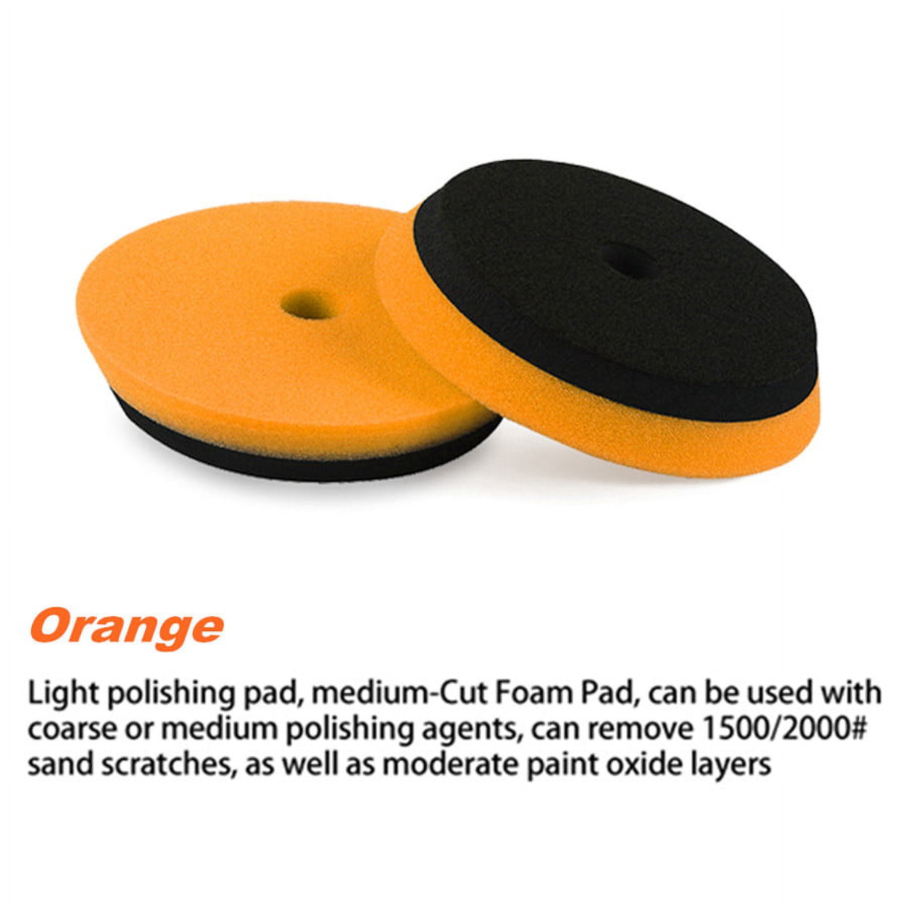 3Pcs 6" (150mm) Compound Polishing Pads Buffing Buffer Pads Set For Car Polisher