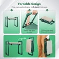 thumbnail image 4 of Garden Kneeler and Seat Foldable Kneeling Chair with Extendable Legs & Thickened Pad,Heavy Duty Foldable Gardener Stool with Tool/Storage Bags for Grandparents Gardeners, 4 of 8